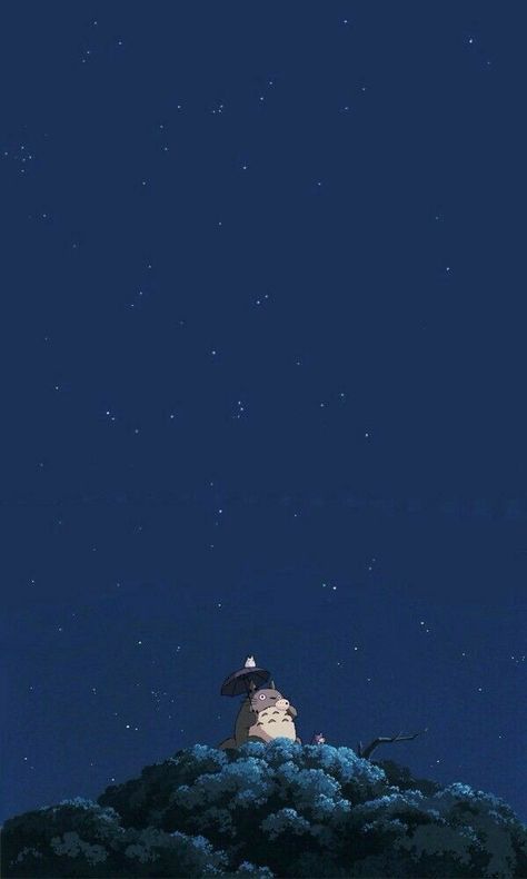 Iphone Wallpaper Totoro, Studio Ghibli Films, Art Studio Ghibli, Wallpaper Studio, Studio Ghibli Background, Ghibli Artwork, Studio Ghibli Movies, Wallpaper Tumblr, Studio Ghibli Art