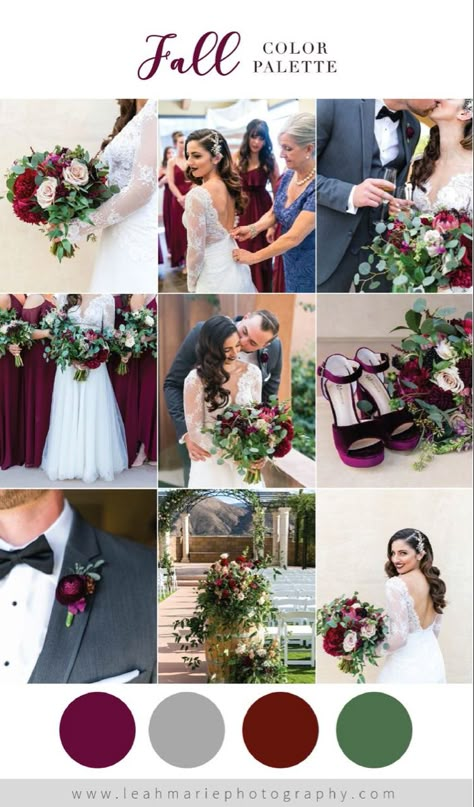 Burgundy Lips, Wedding Color Trends, Maroon Wedding, Wedding Themes Fall, Wedding Theme Colors, Fall Wedding Colors, Burgundy Wedding, Fall Color, Wedding Color