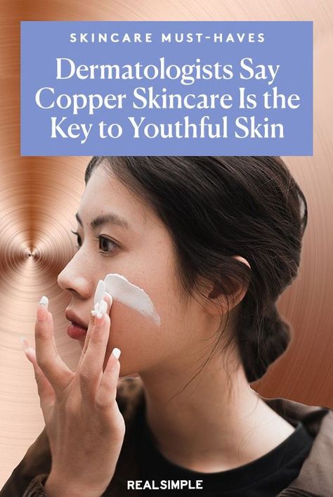 We asked dermatologists about the benefits of copper for skin, plus the best copper skincare products and copper peptide serums, including The Ordinary Buffet, Reserveage, Neova, Korres, and Restoracell. Copper Peptides Benefits, Ordinary Buffet, The Ordinary Buffet, Benefits Of Copper, Popular Skincare, Salicylic Acid Cleanser, Serum Benefits, Popular Skin Care Products, Copper Peptides