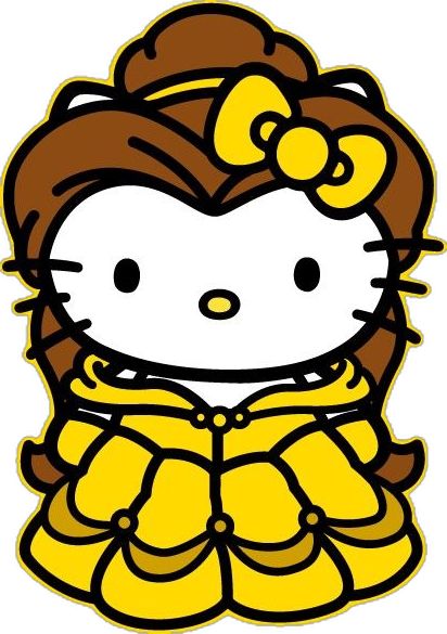 Hello Kitty | Princesse Disney Hello Kitty Crafts, Cat Crafts, Easy Paper Crafts, Disney Princesses, Color Palette, Hello Kitty, Paper Crafts, Kitty, Disney