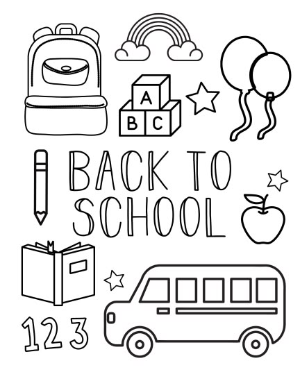 Free back to school coloring pages for preschool kids All About Me Coloring Sheet Preschool, Free Coloring Pages Preschool, Back To School Themed Art For Toddlers, Back To School Craft Ideas For Preschool, Color Sheets For Preschool, Back To School Preschool Crafts Free Printables, Welcome To Preschool Coloring Page, Back To School Ideas For Toddlers, Back To School Themed Crafts