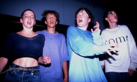 Clubbers on the main stage at The Haçienda, Manchester, UK 1989 History Of Dance, Peter Walsh, Club Culture, Spinnin' Records, A State Of Trance, Happy Mondays, 90s Rave, Acid House, Photography Exhibition