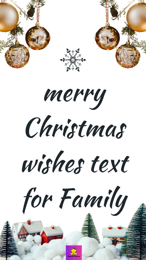 Send heartfelt Merry Christmas wishes via text to your beloved family. 📱 Stay connected! #MerryChristmas #TextWishes #FamilyLove #Kaveesh" Merry Christmas Messages Families, Merry Christmas Family Wishes, Merry Christmas Wishes To Family, Merry Christmas Text Message, Merry Christmas To My Family, Merry Christmas Wishes Beautiful, Merry Christmas Family Quotes, Christmas Wishes Text, Christmas Message For Family