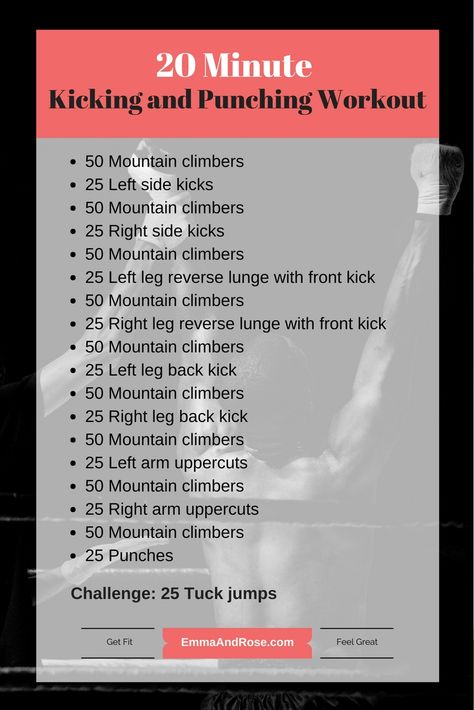 Punching Workout, Kick Workout, 7 Day Workout, Kickboxing Workout, Workout Plans, Boxing Workout, Taking A Break, Quick Workout, Kickboxing