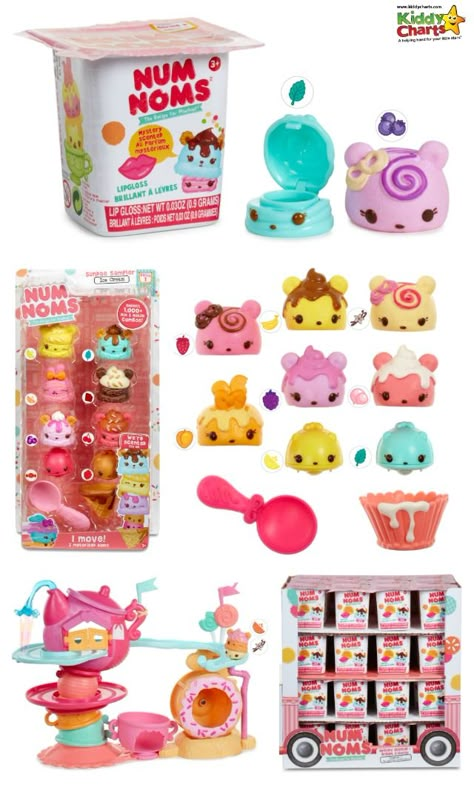 Num Nums Toys, Numnums Toys, Num Noms Aesthetic, Cool Toys For Kids, 2010 Toys, Stuffy Toys, Nom Nums, Num Noms Toys, Nom Noms Toys