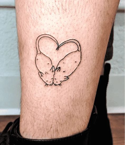 Tiny Rat Tattoo, Pet Rat Tattoo, Rat Tattoo Cute, Rat Tatoos Cute, Rat Tattoo Simple, Matching Rat Tattoo, Small Rat Tattoo, Rat Tattoo Design Simple, Rat Tattoo Ideas