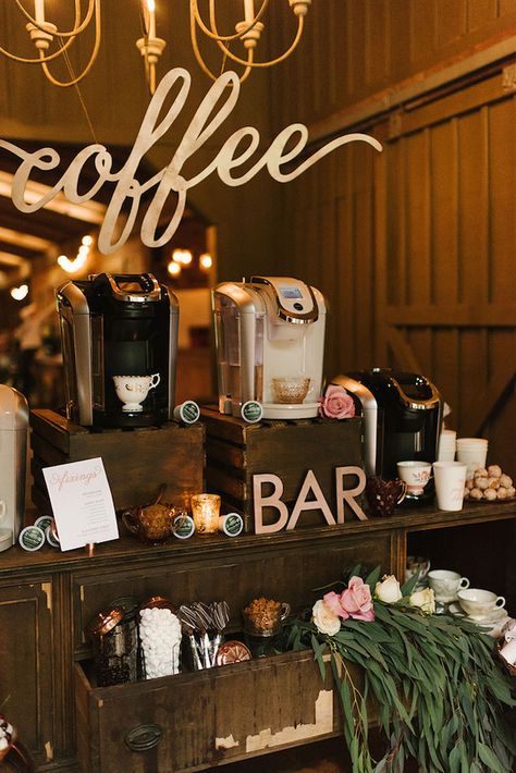 Coffee themed wedding ideas | Lauren Rae Photography Reception Coffee Bar, Coffee Reception, Coffee Bar Wedding, Arbor Ideas, Uk Winter, Wedding Food Stations, Weddings Idea, Wedding Arbor, Winter Bridal Showers