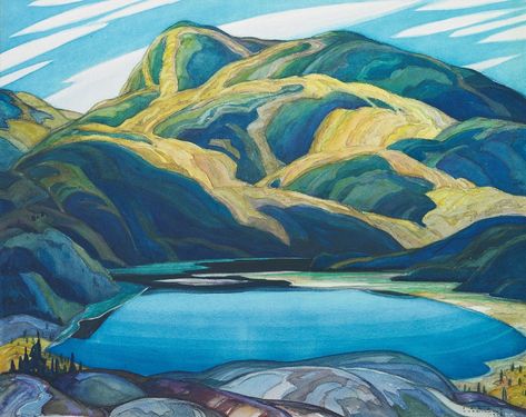 Group Of Seven Art, Group Of Seven Paintings, Group Of Seven Artists, A J Casson, Franklin Carmichael, Lawren Harris, Ferdinand Hodler, Tom Thomson, Canadian Landscape