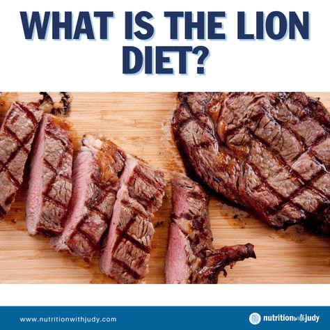 The Lion Diet, Lions Diet, Lion Diet, Wellness Plan, Carnivore Diet, Gut Healing, Diet Nutrition, Holistic Wellness, Healing Journey