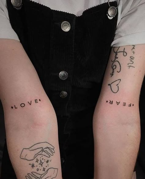 #marina #tattooideas #tattoo Marina And The Diamonds Tattoo Ideas, Marina Love + Fear, Marina And The Diamonds Tattoo, Marina Tattoo, Fear Tattoo, Love Fear, Marina Diamandis, Lyric Tattoos, Fear Of Love