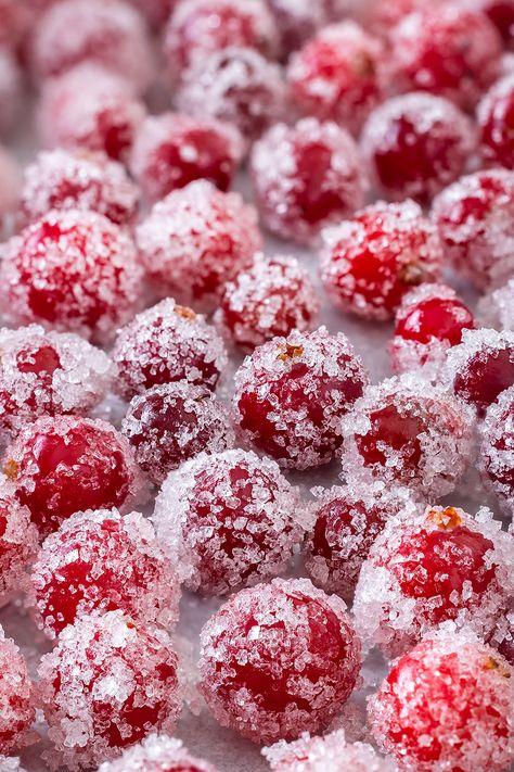 Sugared Cranberries Frosted Cranberry Christmas Decor, Cranberry Christmas Decor, Cranberries Aesthetic, Appetizer Boards, Frosted Cranberry, Cranberry Christmas, Cranberry Cake, Recipes For Winter, Sugared Cranberries