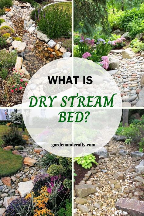 What Is A Dry Stream Bed? Dry Stream Bed Landscaping, Stream Landscaping, Stream Restoration, Dry Stream Bed, Dry Stream, White Summer Nails, Fall Borders, Stream Bed, Dry Creek Bed