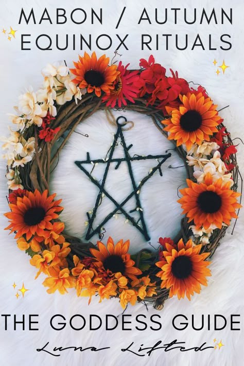 Mabon Celebration Rituals, Mabon Ritual Pagan, Mabon Spells And Rituals, How To Celebrate Mabon, Mabon Party, Mabon Magic, Mabon Wreath, Mabon Blessing, Mabon Ideas