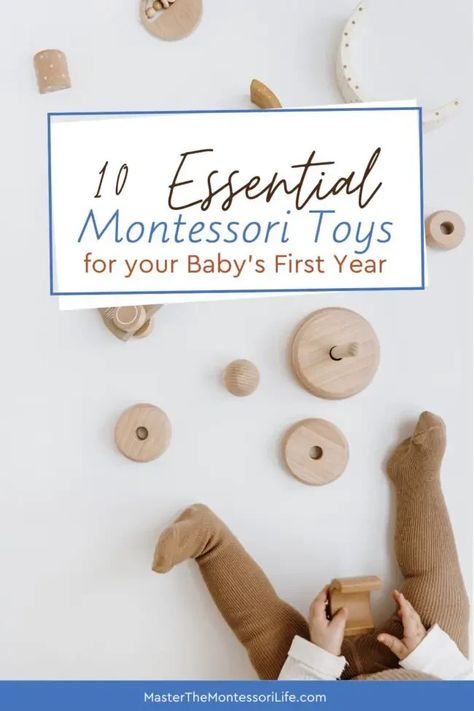 Montessori Toys For Infants, Montessori For Newborns, Montessori Under 1, Montessori Newborn Activities, Montessori Toys For 1 Year, Montessori Toys 6-12 Months, Montessori Baby Registry, Montessori Toys By Age, Montessori Toys 12-18months