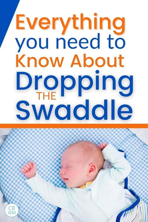 Everything you need to know about dropping the swaddle. Find out when and how to drop baby's swaddle and still have your baby sleep well. Sleep doesn't have to be ruined just because the swaddle is dropped! #swaddle #babyswaddle #droppingswaddle #babysleep Baby Sleep Schedule, Fantastic Baby, Baby Sleep Problems, Baby Arrival, Sleep Training, After Baby, Baby Supplies, Trendy Baby, Baby Swaddle