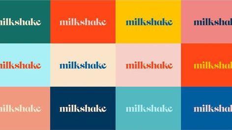 Colour Palette Graphic Design, Colourful Colour Palette, Milkshake Branding, Cool Color Pallete, Graphic Design Color Palette, Colourful Graphic Design, Pop Color Palette, 12 Color Palette, Color Palette 2023