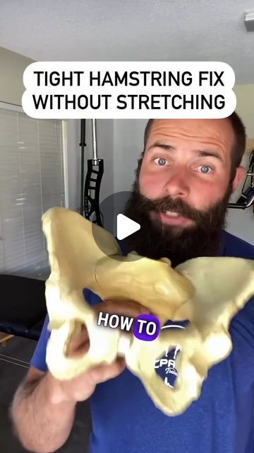 Cory Payne on Instagram: "Struggling with tight hamstrings?  Try this simple exercise to reposition your body and release tightness from your hamstrings.  When you’re ready to get your entire body in a better position so you can get back to the activities you love then you’ll want to check out my 8 week movement fix.  I have introductory pricing available for a limited time so check the link in my bio for more info.  #hamstrings #tightmuscles #pelvictilt #relaxation #posturecorrection #flexibility #yoga #stretching" Tight Hamstrings Causes, Stretches For Hamstrings Flexibility, Best Hamstring Stretches, Stretches For Tight Hamstrings, Hamstring Yoga, Forearm Stretches, Hamstring Flexibility, Hamstring Stretches, Hip Strength