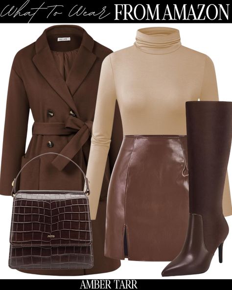 Shop recommended products from Amber Tarr on www.amazon.com. Learn more about Amber Tarr's favorite products. Brown Birthday Outfit, Hbd Ideas, Brown Outfit Aesthetic, Christmas Fashion Outfits, Outfit Ideas School, Winter Birthday Outfit, Outfits Bonitos, Girls Night Out Outfit, Jw Pei