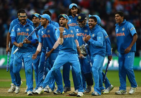 India's bowlers defended a modest 129 runs to consign England to a five-run defeat in a thrilling Champions Trophy final here on Sunday. Ravichandran Ashwin took 2 wickets for 15 runs and Ravindra Jadeja bagged 2 for 24 as England's heartbreak in the finals of ICC tournaments continued. Indian Team, Indian Cricket Team, India Vs Pakistan, Cricket Update, Cricket Games, India Cricket Team, India Win, World Cup Match, Ravindra Jadeja