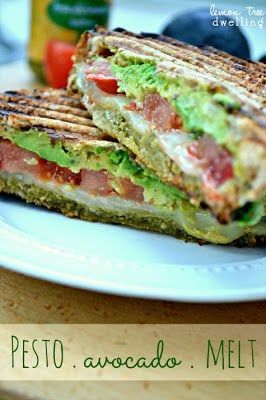 Pepperoni Pizza Panini Avocado Melt, Lemon Tree Dwelling, Pesto Recipe, Soup And Sandwich, Lemon Tree, Provolone, Wrap Sandwiches, Buffalo Chicken, I Love Food