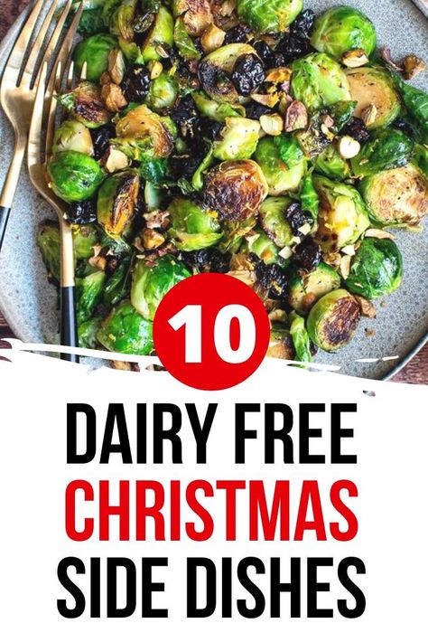 Dairy Free Christmas Side Dishes, Winter Meals Dairy Free, Dairy Free Dinner Sides, Gluten And Dairy Free Sides Dishes, Gluten Free Dairy Free Sides Dishes, Dairy Free Side Dishes Christmas, Dairy Free Christmas Sides, Dairy Free Vegetable Side Dishes, Dairy Free Sides Dishes