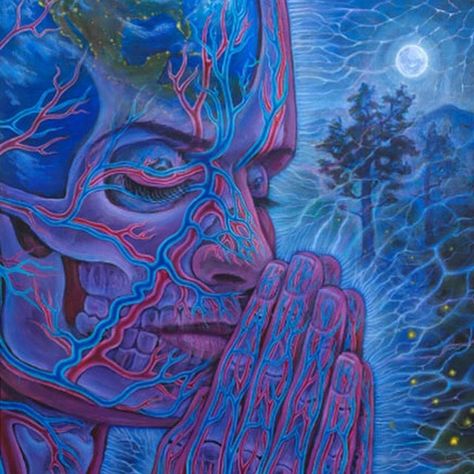 Come to the Full Moon Ceremony at CoSM tonight! CoSM.org by alexgreycosm Alex Grey Art, Alex Gray Art, Grey Artwork, Small Planet, Alex Grey, Psy Art, Kuantan, Grey Art, Visionary Art