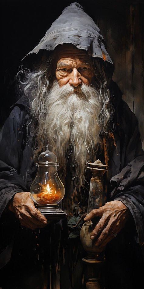 Old Wizard, Old Man Portrait, Piece Tattoo, Fantasy Wizard, Heroic Fantasy, Male Portrait, Contemporary Modern Art, Fantasy Inspiration, 인물 사진