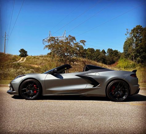 Z51 3 LT HTC Hypersonic Gray Z51 Corvette, 2023 Corvette, C8 Corvette, Corvette C8, Model Ideas, Corvette Stingray, Stingray, Concept Cars, Chevy