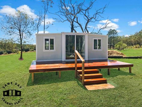 Same Day Granny Flats, Relocatable Homes Australia, Container Homes Australia, Prefabricated Home, Shipping Container Conversions, Prefabricated Homes, Container Conversions, Granny Flats, Magic House