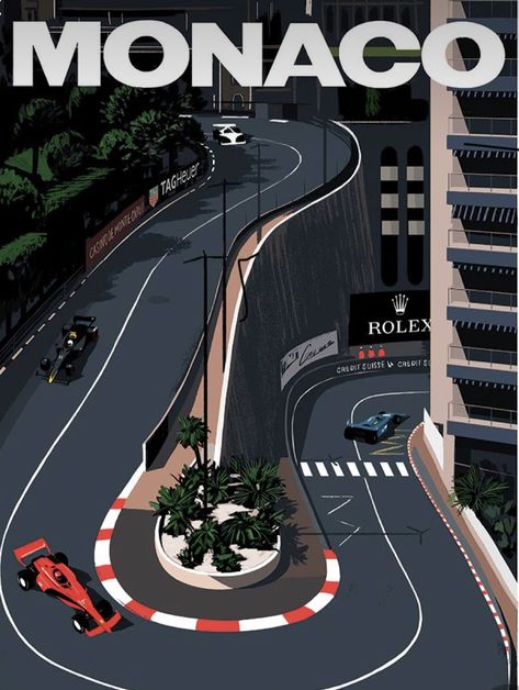 Monaco F1 Poster, Car Aesthetic Pics, Monaco Grand Prix Formula 1, F1 Poster Design, Monaco Grand Prix Posters, Wallpaper F1, Monaco F1, F1 Monaco, Formula 1 Poster