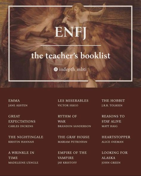 Enfj Books To Read, Enfj Reading List, Enfj Books, Enfj Booklist, Mbti Booklist, Enfj Moodboard, Enfj Aesthetics, Enfj Personality, Enfj T