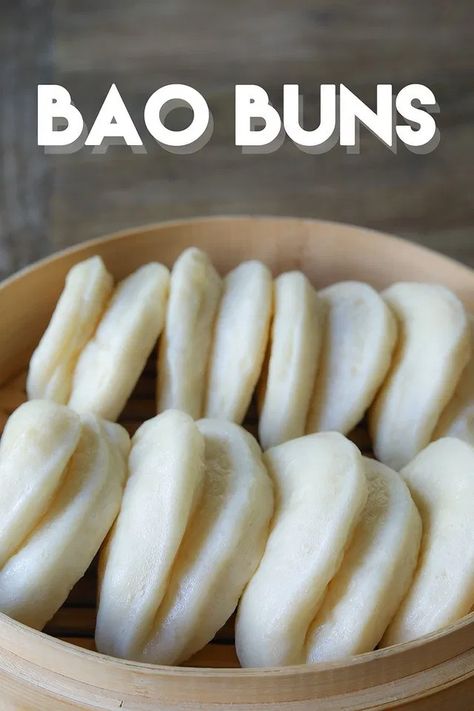 Chinese Steam Bun Recipe, Bao Buns Recipe, Steam Buns Recipe, Seonkyoung Longest, Cute Name, Buns Recipe, Bao Buns, Pork Buns, Bun Recipe