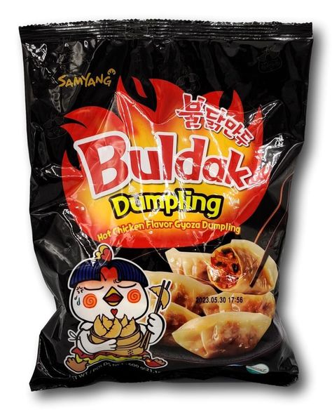 Samyang Hot Chicken Flavor Dumpling Meat Bun, Frozen Dumplings, Shabu Shabu, Hot Chicken, Chicken Flavors, Dim Sum, Spicy Recipes, Pretty Food, Dumplings