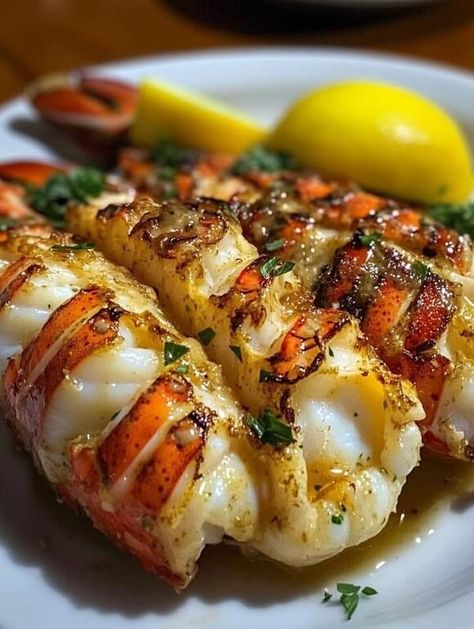 How To Prepare Lobster, Garlic Butter Lobster, Lobster Cream Sauce, Butter Lobster, Cowboy Butter, Potatoe Pancake Recipe, Lobster Tail, Fried Oysters, Buttermilk Fried Chicken