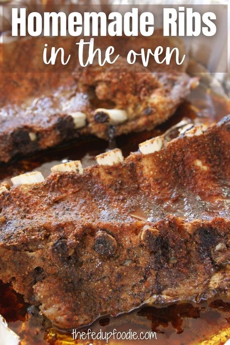 Ribs Marinade Recipe, Oven Roasted Ribs, Rub For Pork Ribs, Oven Pork Ribs, Smoked Ham Recipe, Rib Rub Recipe, Baked Pork Ribs, Ribs In The Oven, Dry Rub For Ribs