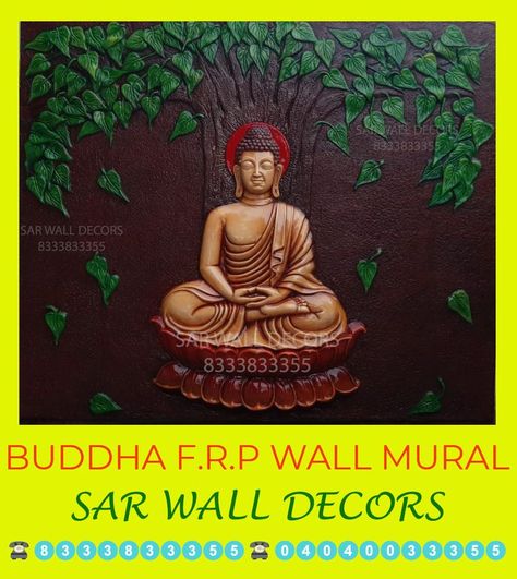 Buddha F.R.P Mural Wall murals are an incredible way to bring personality and creativity to any space, whether it is a home, office, retail space, or an outdoor space. It can be as simple as bringing you’re branding to life with #WallMuralsinHyderabad, #Buddha3dwallmural, #BuddhaWallArt, #Buddha3dwallmural, #Buddhamural3dmodel, #BuddhawallmuralDesigns, #BuddhaClayMuralArt, #RadhaKrishnaMural, #RadhaKrishnaMuralArt, Sar Wall Decors 8333833355 sarwalldecors@gmail.com www.sarwalldecors.com Buddha Canvas Art, Buddha Canvas, 3d Wall Painting, Buddha Wall Art, 3d Wall Murals, School Painting, Mural Wall, R P, Retail Space