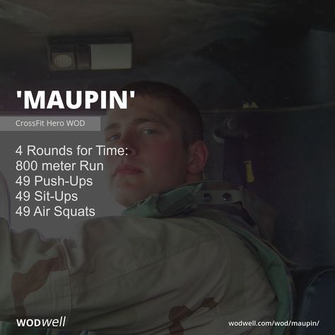 Murphy Workout, Crossfit Body Weight Workout, Rowing Wod, Ufc Workout, Tough Mudder Training, Wods Crossfit, Hero Workouts, Crossfit Workouts Wod, Hero Wod