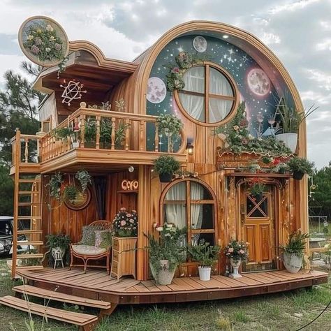 Fairytale House, Dream Place, Tiny House Decor, Fantasy House, Unique Houses, Tiny House Cabin, Tiny House Living, Sims House, Dream House Exterior