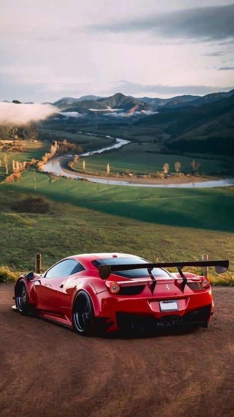 The ferrari 458 is a work of art and aerodynamic efficiency, featuring a 4.5L naturally aspirated V8 engine that produces a stunning 562 hp at 9,000 RPM. The engine outputs 125 hp per liter, which is a record for the highest amount of power per naturally aspirated piston. #Ferrari #sportscar #ferraricar #popularcar #racingcar #luxurycar #worldfastercar #famouscar #ferrari #f #lamborghini #cars #porsche #bmw #supercars #car #ferrarif #supercar Ferrari Italia, Cars Porsche, Tundra Trd, V8 Supercars, Sports Car Wallpaper, Ferrari 458 Italia, Lamborghini Cars, Ferrari Car, Ferrari 458