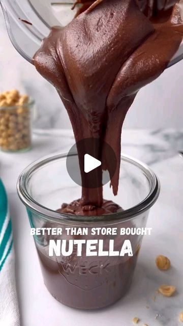 Healthy Nutella, Cultured Butter, Vegan Nutella, Dairy Desserts, Plant Milk, Speed Foods, Homemade Nutella, Plant Based Cookbook, Chocolate Spread