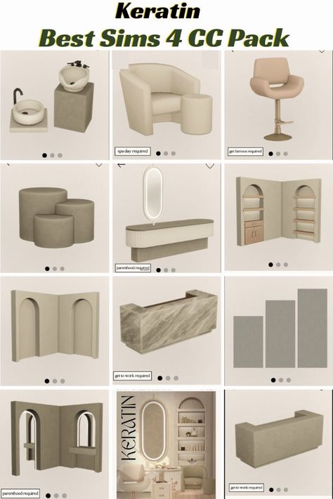 Sims 4 Makeup Furniture, Furniture Maxis Match Sims 4, Sims 4 Cc Mods House, Sims 4 Collections Furniture, Sims 4 Cc Furniture Pictures, Must Have Cc Sims 4, Sims 4 Clothes Decor Cc, Sims 4 Showers Cc, Sims 4 Cc Beige Furniture