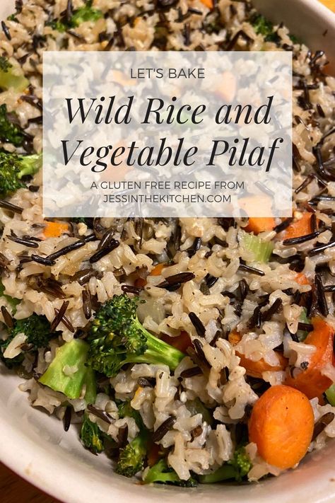 A simple side dish full of good for you brown and wild rice with broccoli, carrots and more. Click here to get the recipe for this savory dish! Wild Rice Meal Prep, Brown And Wild Rice Recipes, Leftover Wild Rice Recipes, Wild Rice Blend Recipes, Wild Rice Recipes Side Dishes, Vegetable Pilaf, Rice With Broccoli, Rice Recipes Side, Grains Recipes