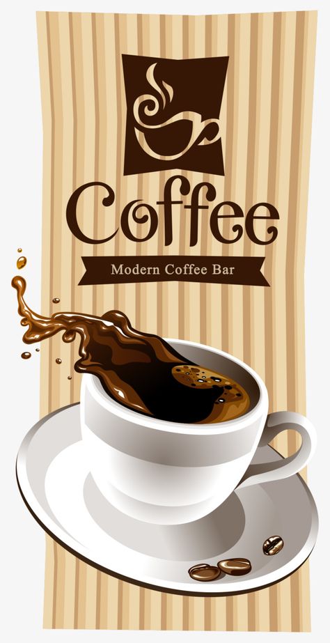 Coffee Poster Design, Images Noêl Vintages, Restaurant Sign, Cafe Posters, Coffee Cup Art, Concession Food, Design Café, Coffee Shop Logo, Coffee Images