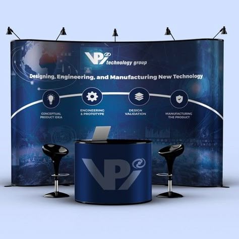 Tech Trade Show Booth, Trade Show Booth Graphics, Tech Banner Design, Backwall Design, Tradeshow Booth Backdrop, Pop Up Banner Design, Exhibition Booth Design Ideas, Trade Show Banners, Popup Display