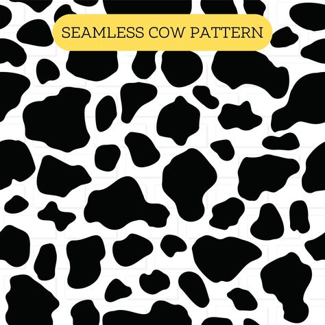 Cow Print Svg, Colorful Planner, Cow Svg, Cow Clipart, Cow Spots, Pattern Svg, Kids Schedule, Art Cut, Cow Png