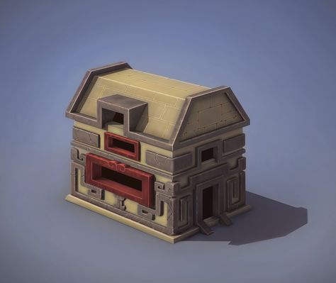 ArtStation - Aztec Noble's House, Iosif Yarosh Minecraft Aztec House, Minecraft Aztec, Dnd Worldbuilding, Aztec Serpent, Aztec Architecture, Aztec House, Mayan Architecture, European Landscape, Aztec Empire