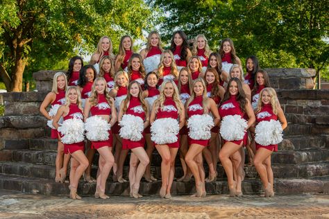 Pom Squad Pom Squad, Cheer Pom Poms, School Cheer, Cheerleader Girl, Cheer Coaches, University Of Arkansas, 2020 Vision, Arkansas Razorbacks, Vision Boards