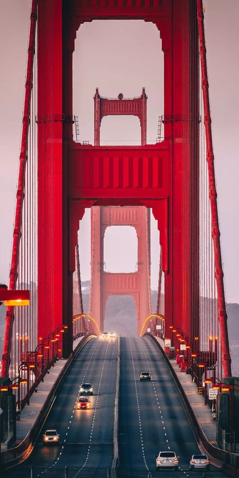 San Francisco Wallpaper Iphone, San Francisco Wallpaper, Bridge Wallpaper, City Life Aesthetic, City Life Photography, The Golden Gate Bridge, City Wallpaper, City Landscape, City Photography