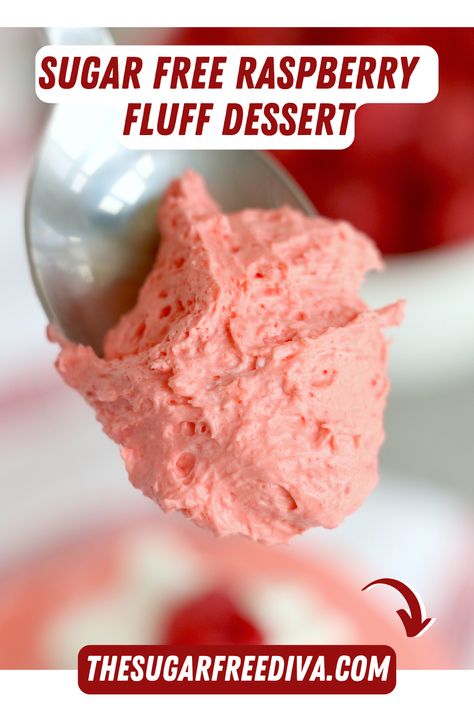 Sugarfree Pudding Desserts, Sugar Free Cheesecake Fluff, Sugar Free Whipped Cream Dessert, Low Carb Fluff Dessert, Sugar Free Fluff Dessert, Keto Strawberry Fluff, Keto Jello Fluff, Sugarfree Dessert Recipe, Sugar Free Mousse