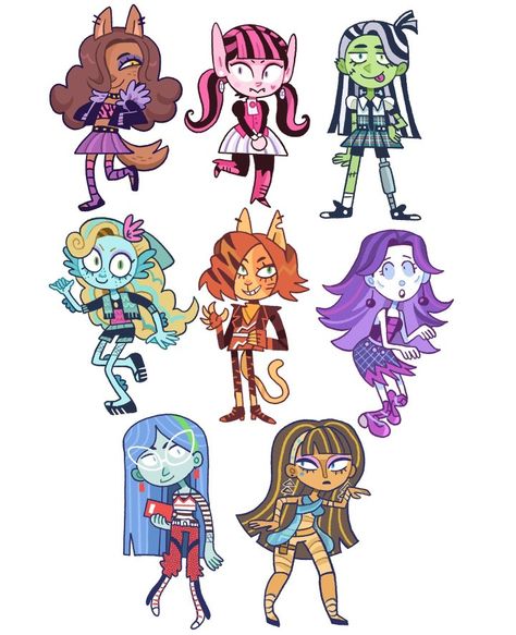 Monster High Ghoulia Fanart, Mh Fanart, Monster High Ghoulia, Monster High Fanart, Arte Monster High, Monster Prom, Moster High, Cartoon As Anime, Hand Drawing Reference